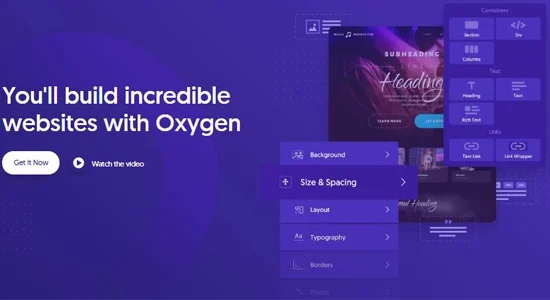 Oxygen Visual Website Builder