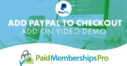 Paid Memberships Pro Add PayPal Express