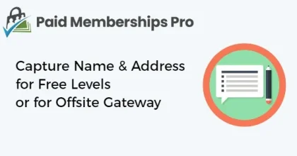 Paid Memberships Pro Address For Free Levels