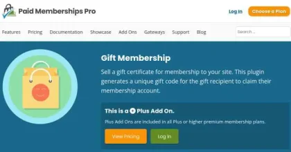 Paid Memberships Pro Gift