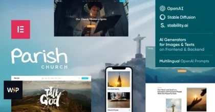 Parish – Church, Religion & Charity WordPress Theme