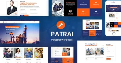 Patrai Industry – Industrial Manufacturer WP Theme