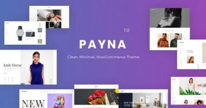 Payna Clean, Minimal WooCommerce Theme