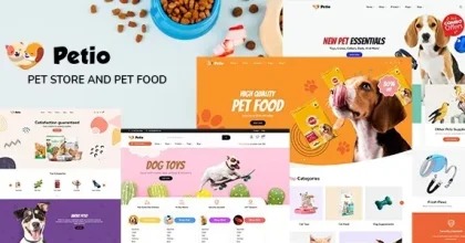 Petio - Pet Store WooCommerce WordPress Theme