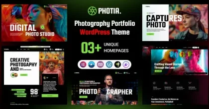 Photia – Photography Portfolio WordPress Theme