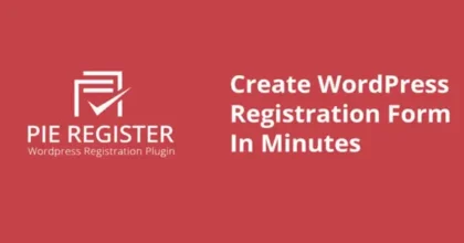 Pie Register Premium WordPress Registration Plugin