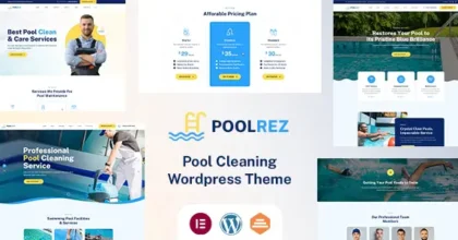 Poolrez - Pool Cleaning WordPress Theme