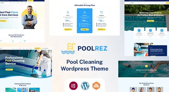 Poolrez - Pool Cleaning WordPress Theme