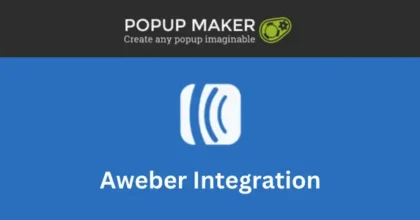 Popup-Maker-–-Aweber-Integration