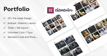 Portfolio Builder - Elementor Portfolio Addon