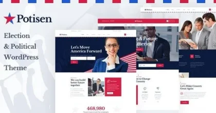 Potisen - Election & Political WordPress Theme