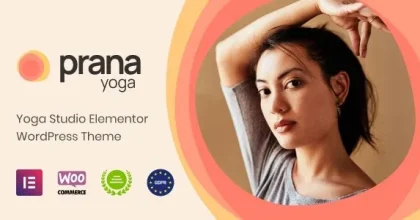 Prana Yoga - Fitness Theme for Elementor