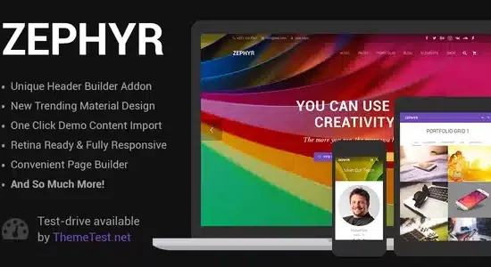 Zephyr Material Design Theme