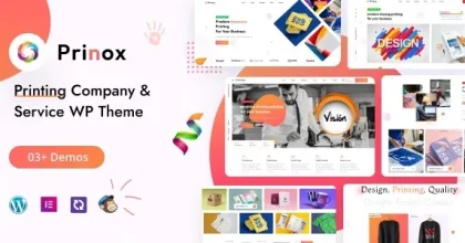Prinox – Printing Services WordPress Theme
