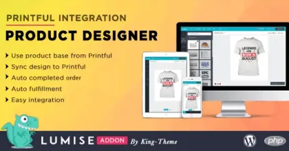 Printful Integration Addon for Lumise Product Designer