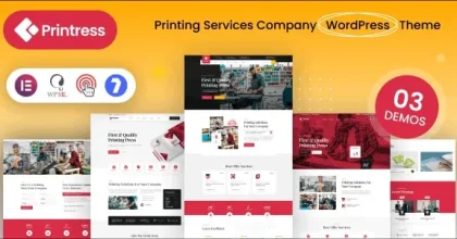 Printress – Printing Services Company WordPress