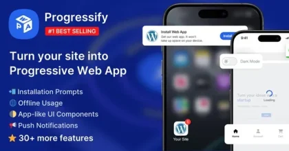 Progressify - Progressive Web App (PWA) for WordPress