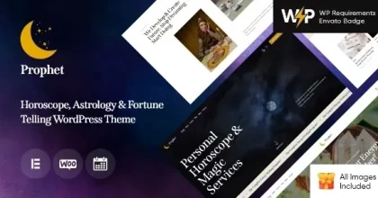 Prophet– Horoscope,Astrology & Fortune Telling WordPress Theme
