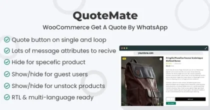 QuoteMate – WooCommerce Get A Quote By WhatsApp