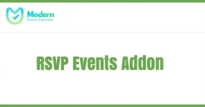 RSVP Events Addon for MEC