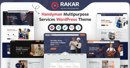 Rakar - Multipurpose Services WordPress Theme