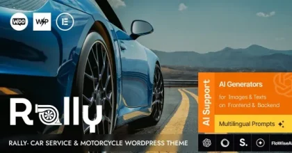 Rally - Car Service & Motorcycle WordPress Theme