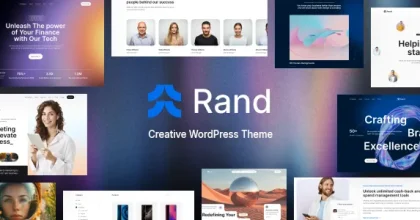 Rand – Creative Multipurpose WordPress Theme