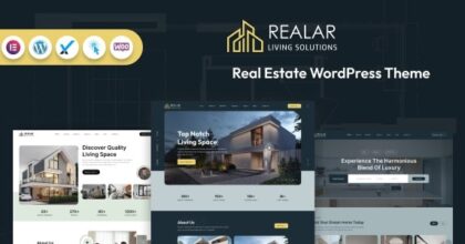 Realar Real Estate WordPress Theme