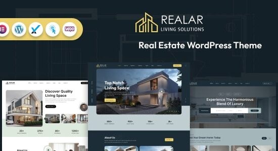 Realar Real Estate WordPress Theme