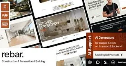 Rebar – Construction & Renovation & Building WordPress Theme