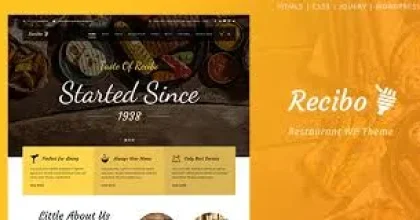 Receipt – Restaurant WordPress