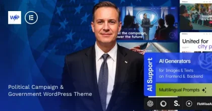 Reform - Political Campaign & Government WordPress Theme