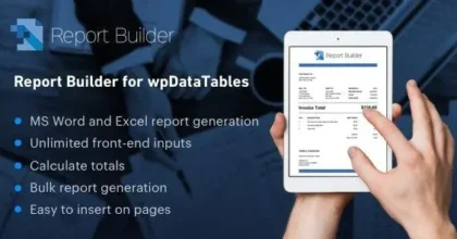 Report Builder add-on for wpDataTables