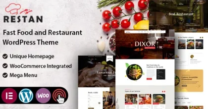Restan - Restaurant WordPress Theme