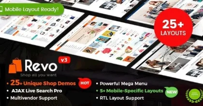 Revo - Multi-purpose WooCommerce WordPress Theme
