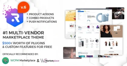 Rigid - WooCommerce Theme for WCFM Multi Vendor Marketplaces and single shops