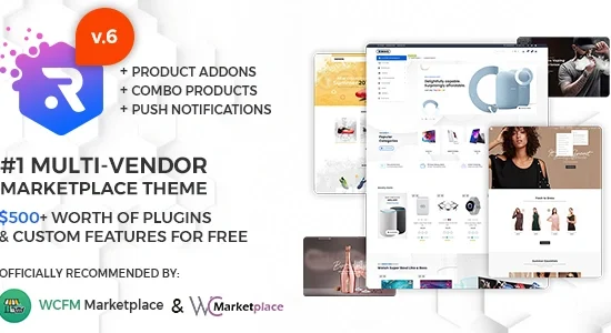 Rigid - WooCommerce Theme for WCFM Multi Vendor Marketplaces and single shops