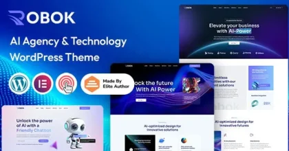Robok – AI Agency WordPress Theme
