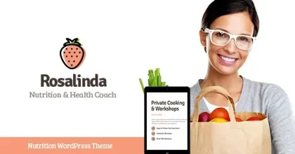 Rosalinda – Health Coach & Vegetarian Lifestyle Blog WordPress Theme