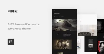 Rubenz - Creative Portfolio AJAX WordPress Theme