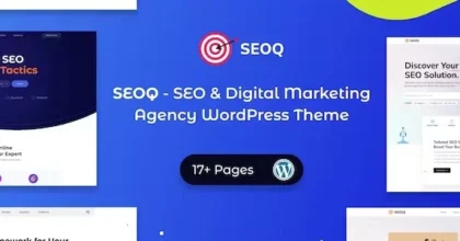 SEOQ SEO & Digital Marketing Agency WordPress Theme