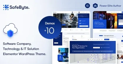 Safebyte Technology & IT Solutions WordPress Theme