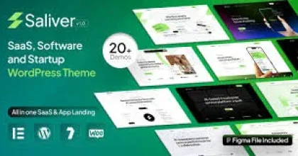 Saliver – SaaS & Software Startup Tech WordPress Theme
