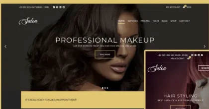 Salon - CSSIgniter