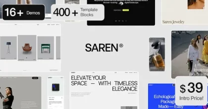 Saren - Multi-Concept WooCommerce WordPress Theme