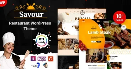 Savor – Restaurant WordPress Theme