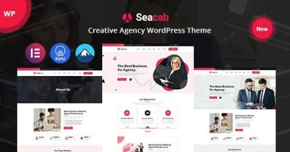 Seacab - Creative Agency WordPress Theme