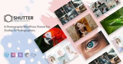 Shutter- Photography WordPress Theme