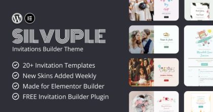 Silvuple Online Invitation Maker Theme