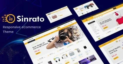 Sinrato – Electronics Theme for WooCommerce WordPress